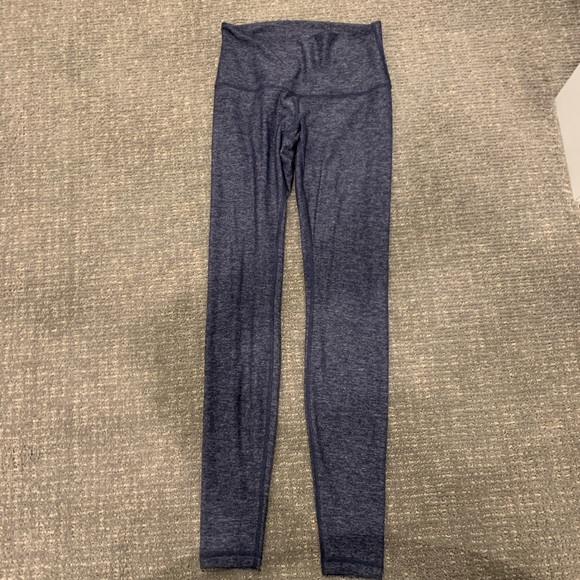 lululemon athletica Pants - Lululemon navy heathered wonder under leggings